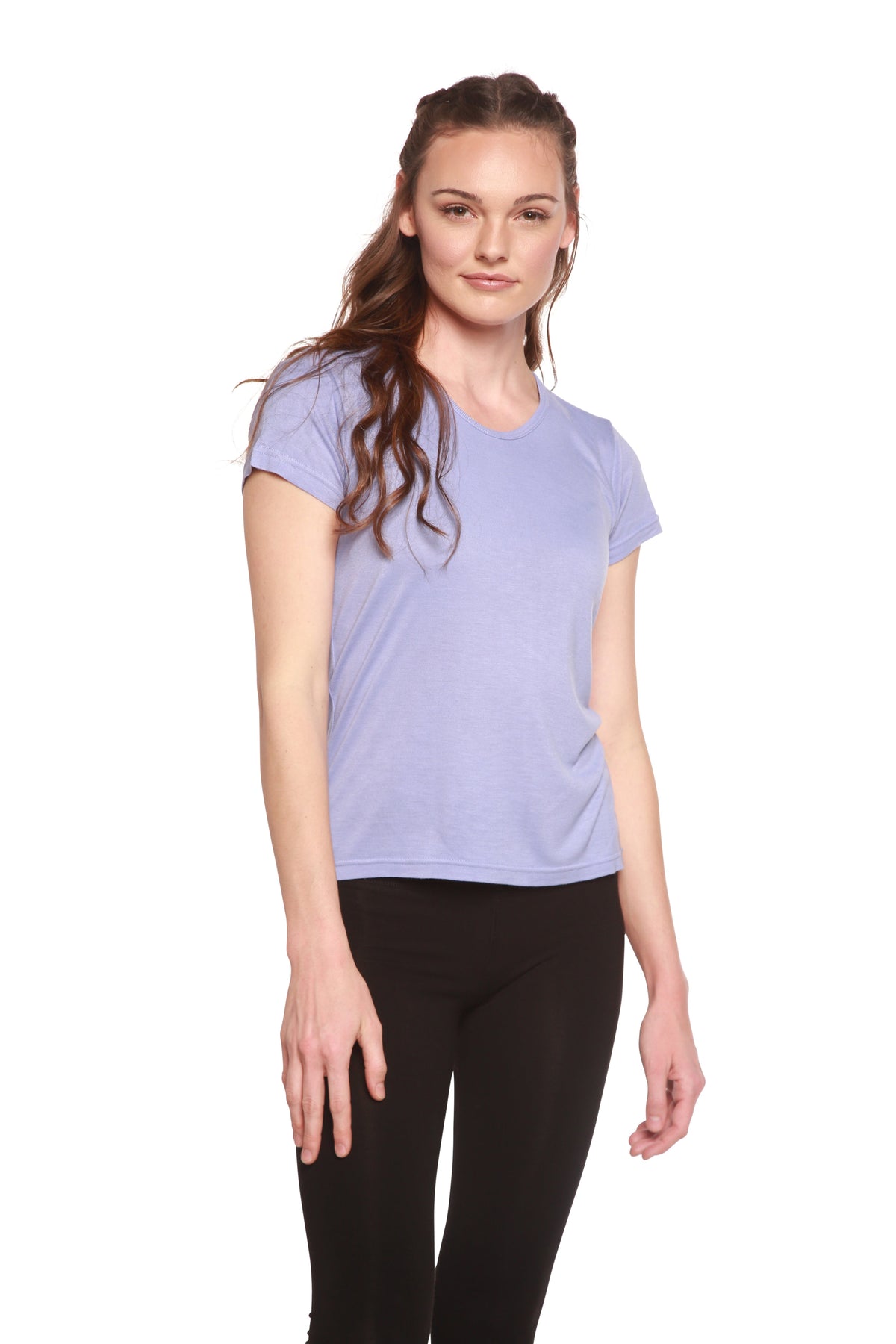 Women's Bamboo Viscose Scoop Neck T-Shirt